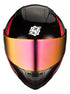 Casco Abatible Hax Amatista Wind Rojo Brillante